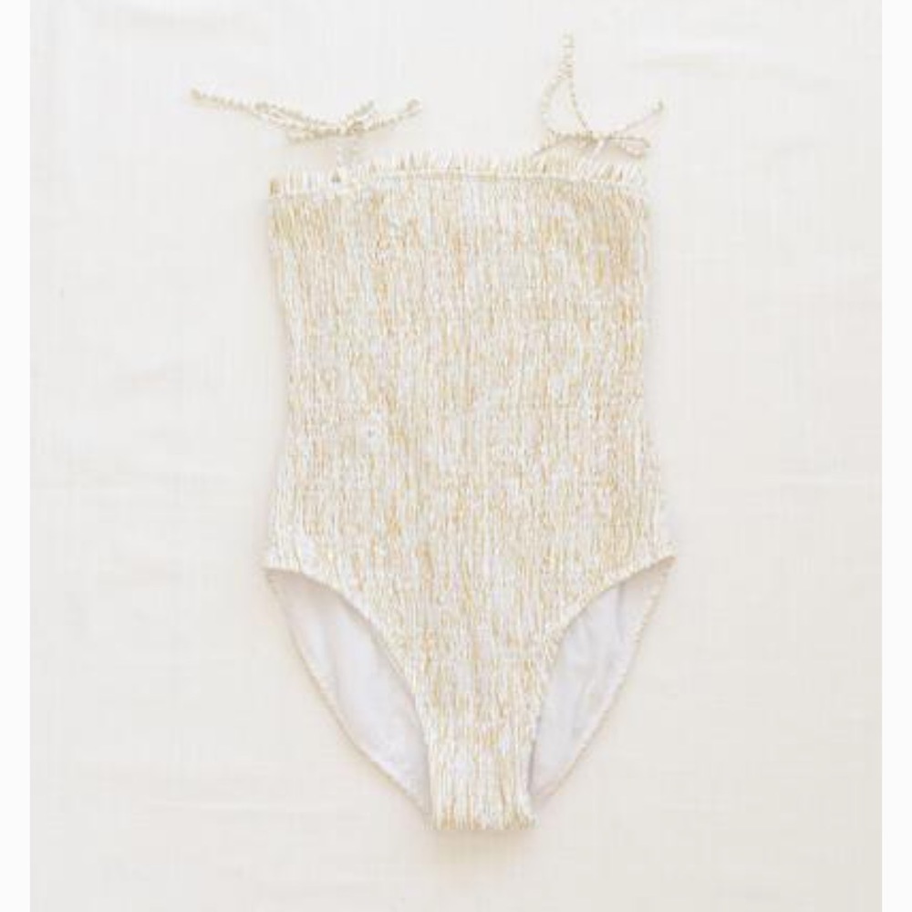Fin & Vince smocked swimsuit